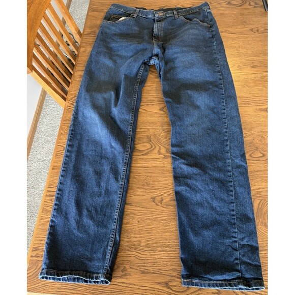 Wrangler Men's Carpenter Jeans Size 36x34, Blue, Straight Leg - Picture 8 of 8
